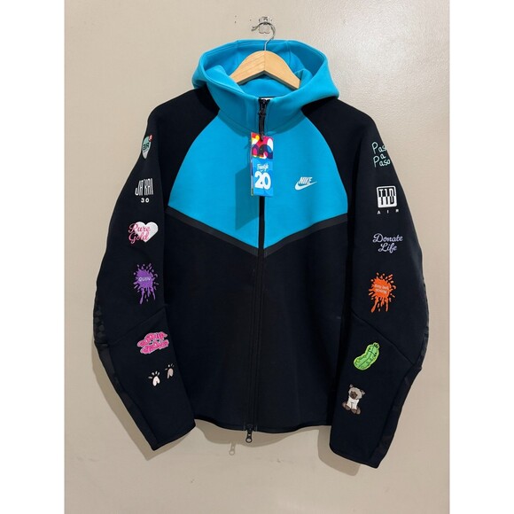 Nike Tech Fleece Doernbecher Freestyle 20th Anniversary Hoodie Men Size M NWT - Picture 2 of 12